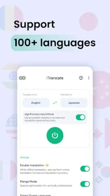 Instant Translate On Screen android App screenshot 5